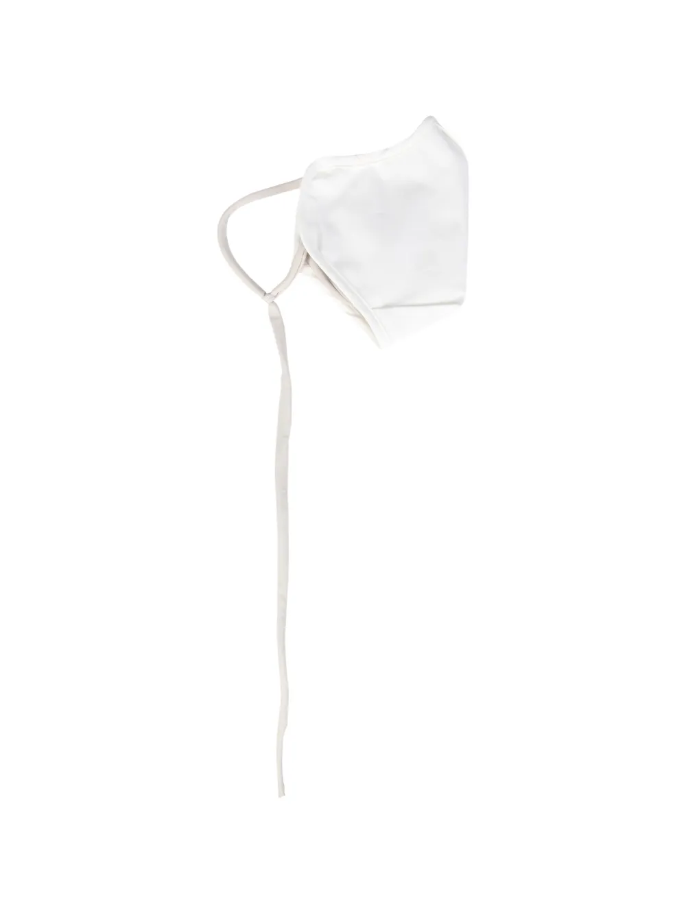 Rick Owens Tie-fastening Covering Mask In White