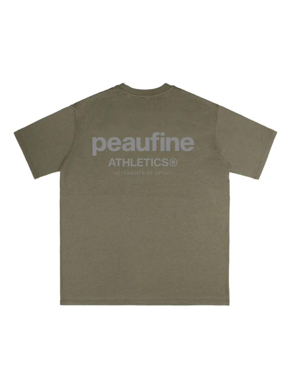 Peaufine Athletics logo-print T-shirt | T-Shirts | Image 2