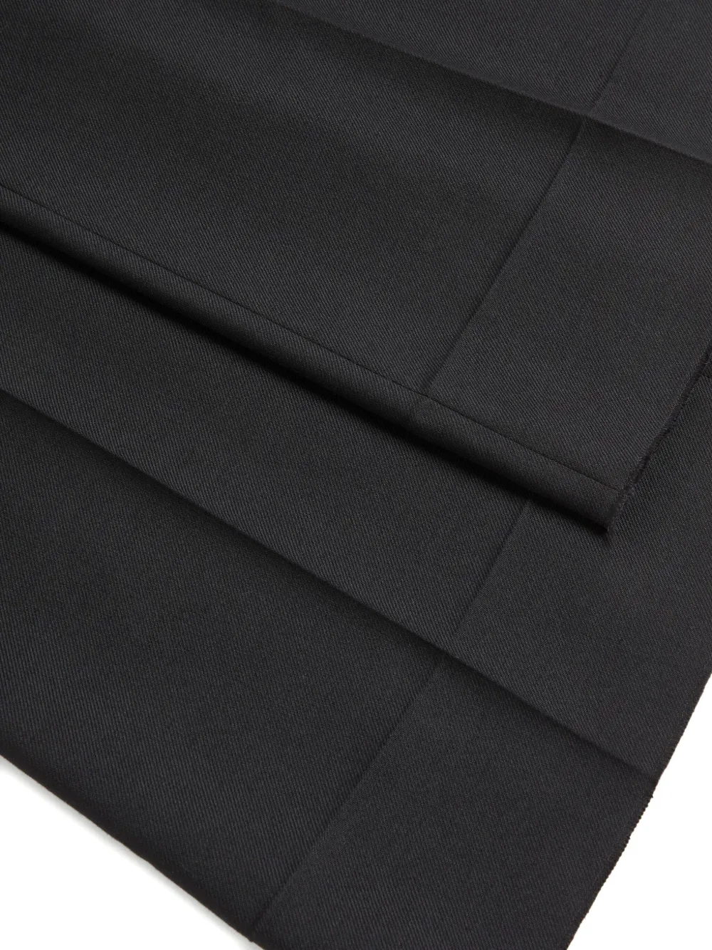 Valentino Nylon Gabardine Trousers In Black
