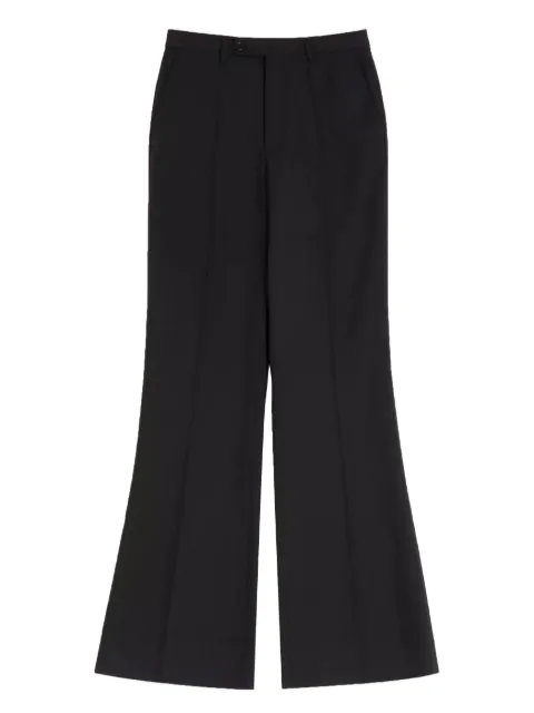 Valentino Garavani pleated flared trousers
