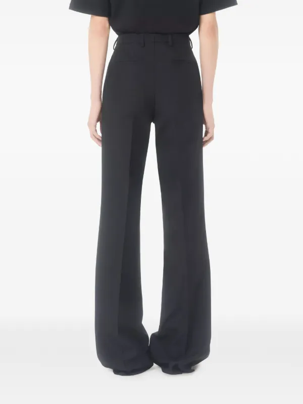 【定価20万】valentino flare slacks Valentino Garavani Nylon Gabardine Trousers | Black | FARFETCH