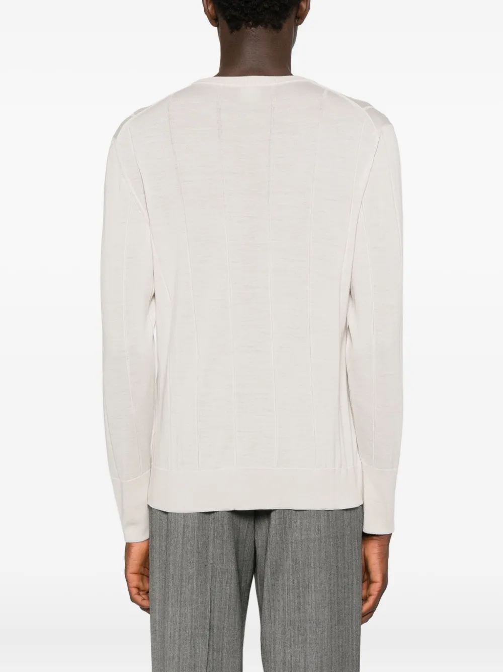 Eleventy Trui met ronde hals Beige