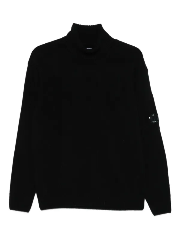 C.P. Company ハイネック セーター | ブラック | FARFETCH JP