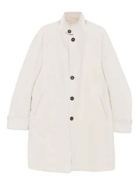Eleventy high-neck buttoned coat