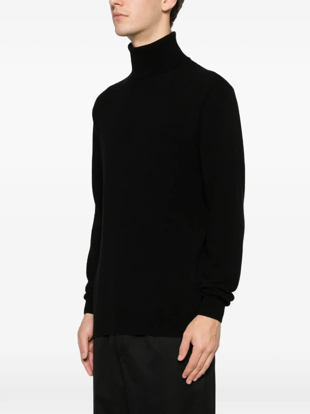 Woolrich Roll-neck Sweater In Black