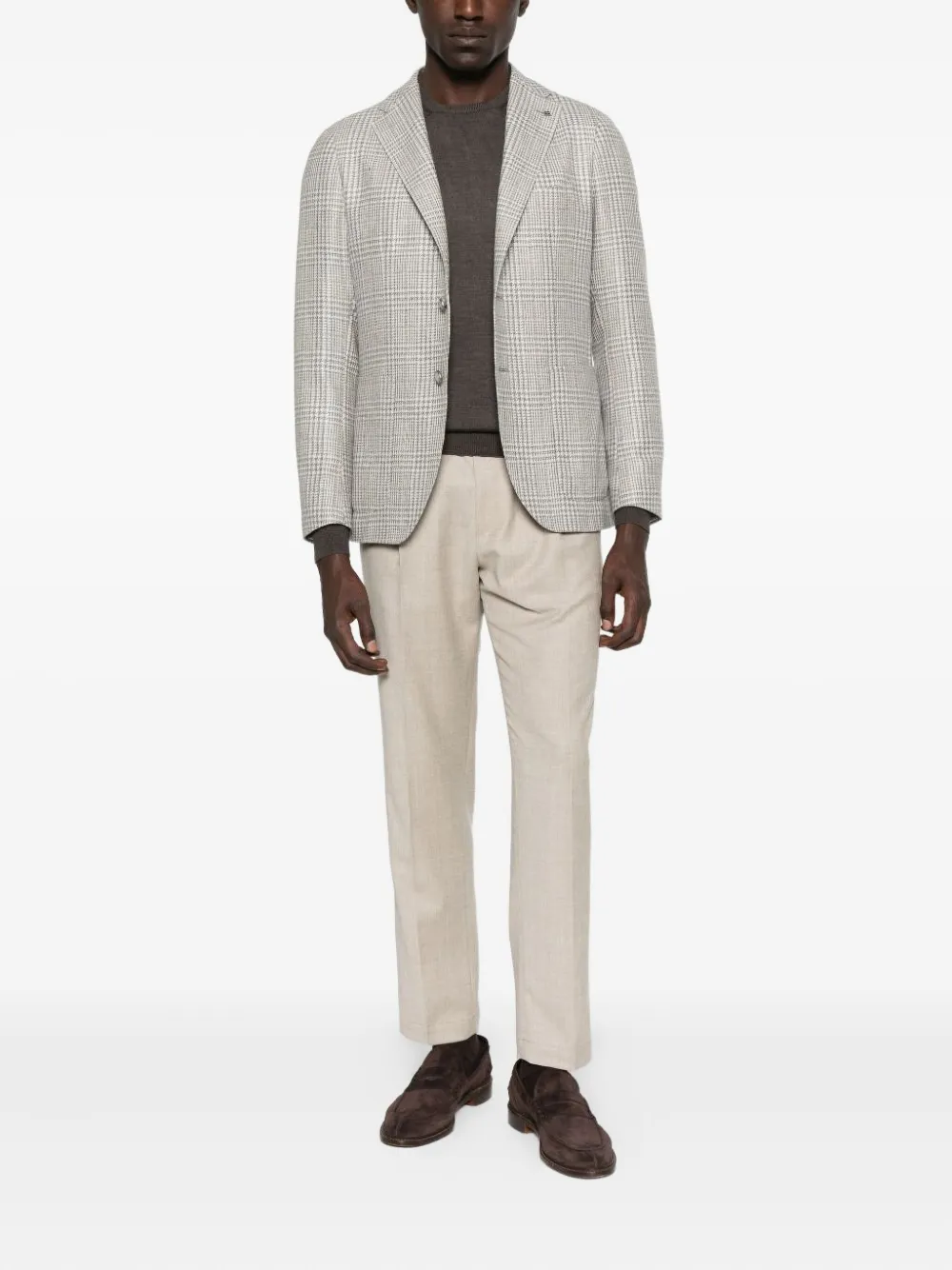 Briglia 1949 pleated trousers - Beige