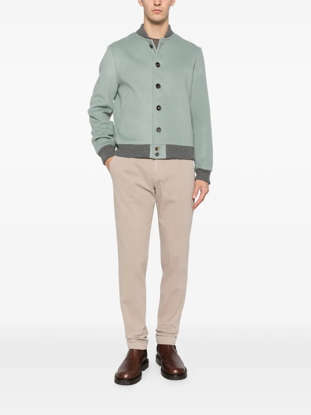 Briglia 1949 pleated trousers - Beige