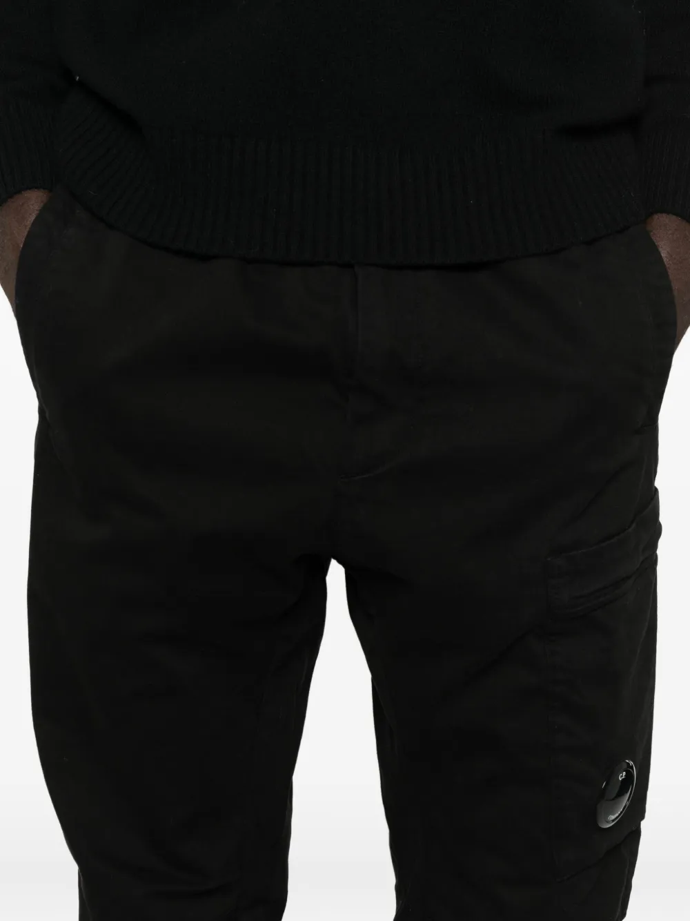 C.P. Company Trainingsbroek met zakdetail Zwart