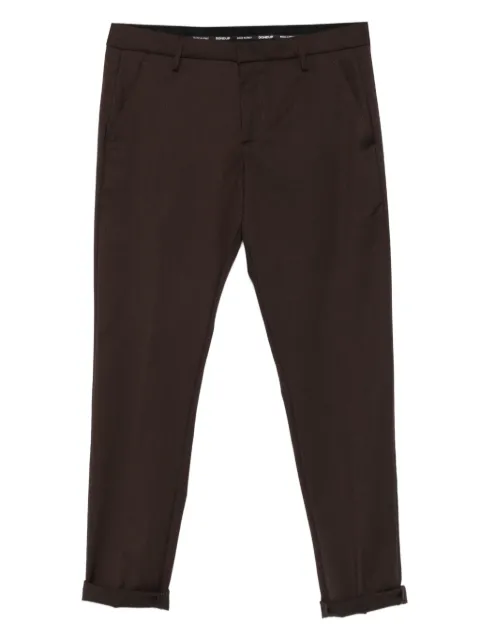 DONDUP cuffed wool trousers