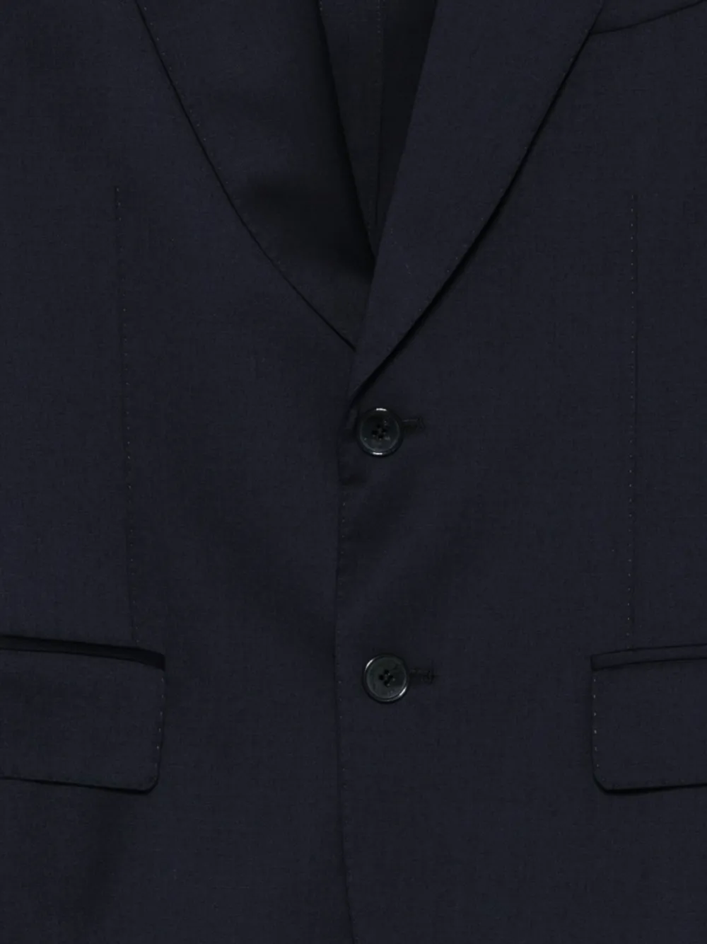 Manuel Ritz Pak met enkele rij knopen Blauw