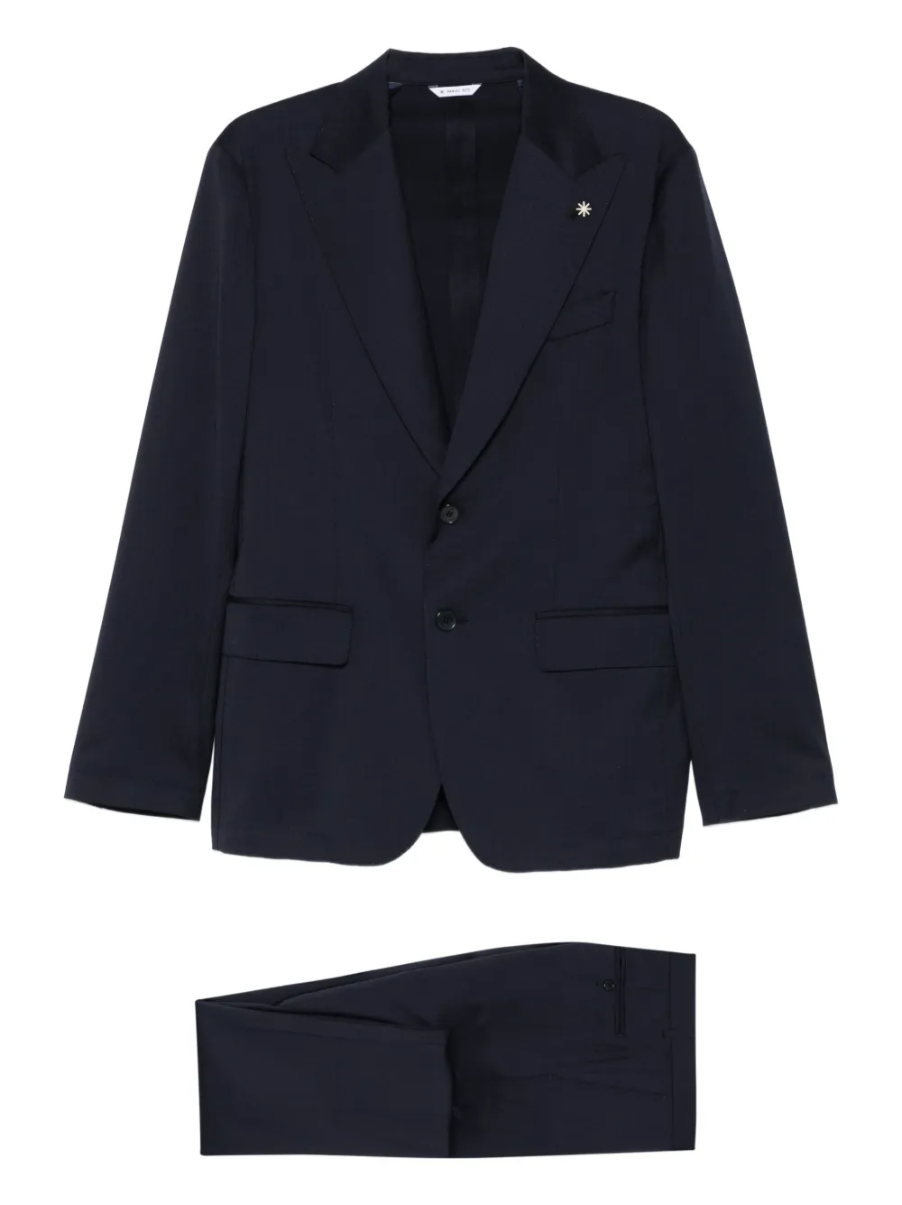 Manuel Ritz traje con botones | azul | Image 1
