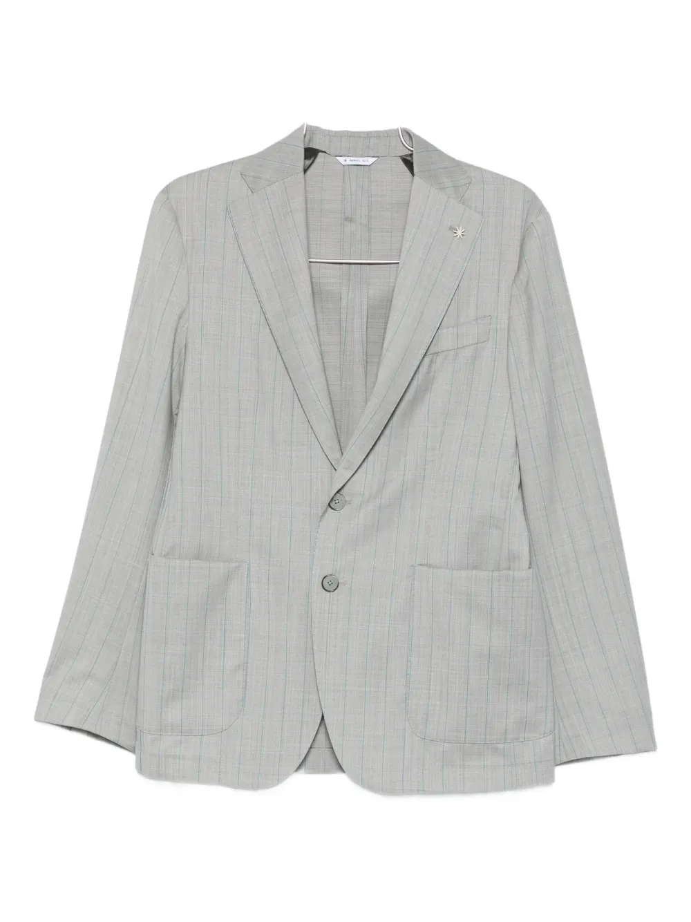 Manuel Ritz pinstripe suit - Grigio
