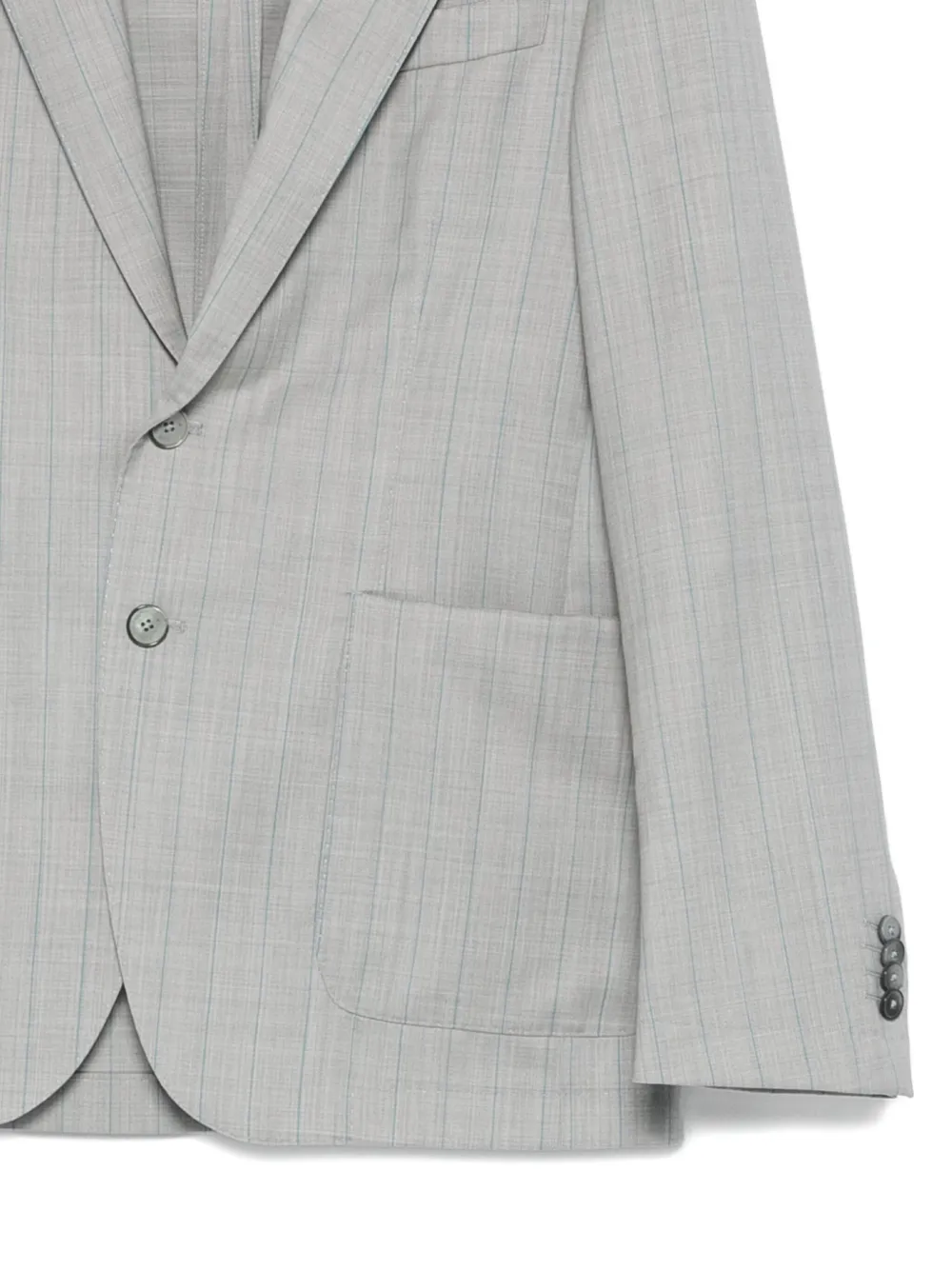 Manuel Ritz Pak met krijtstreep Grijs