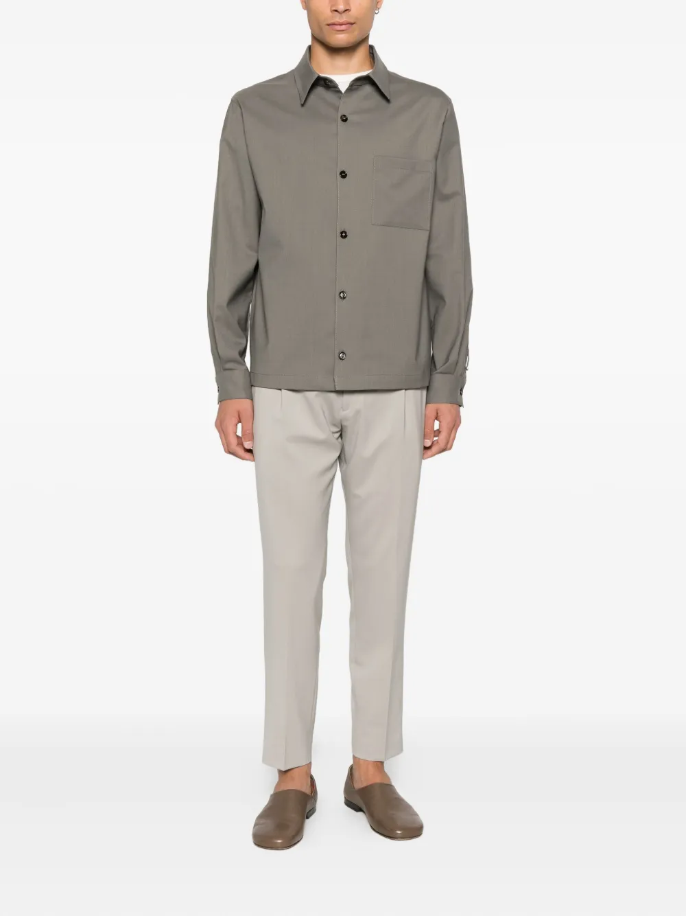 BE ABLE pleated trousers - Beige