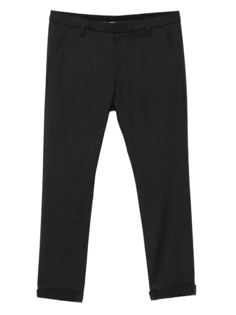 DONDUP pantalones con rayas diplomáticas estampadas