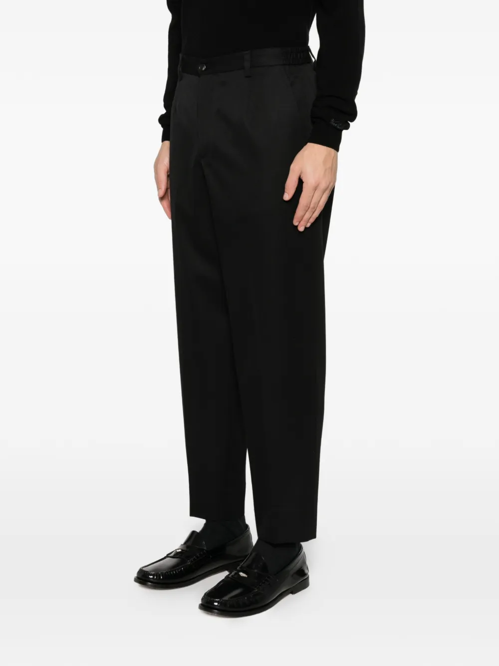 Briglia 1949 Broek met elastische taille Zwart