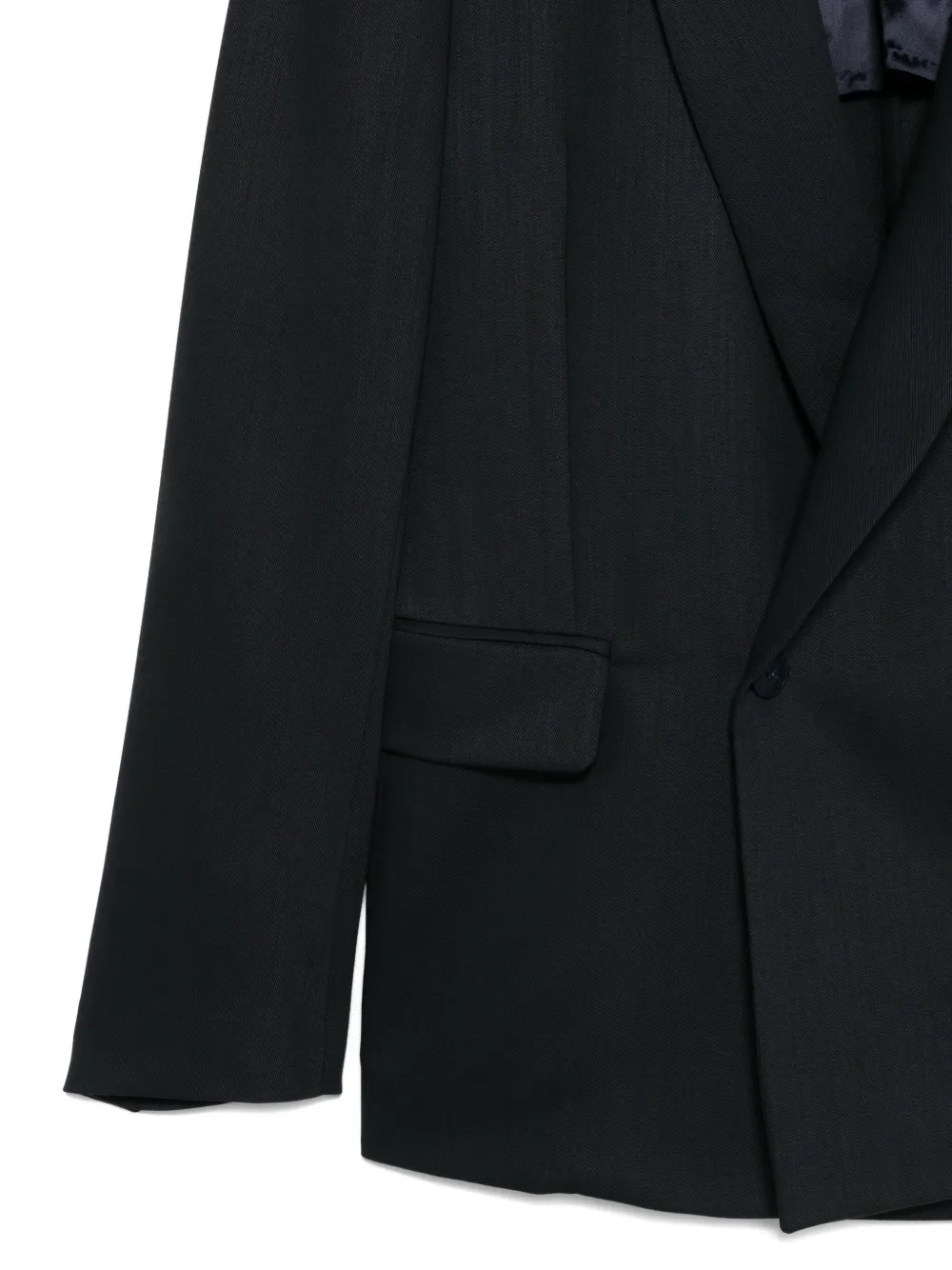 Costumein Shawl-lapel Jacket In Black