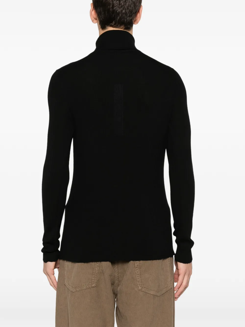 Roll-Neck Wool Sweater 