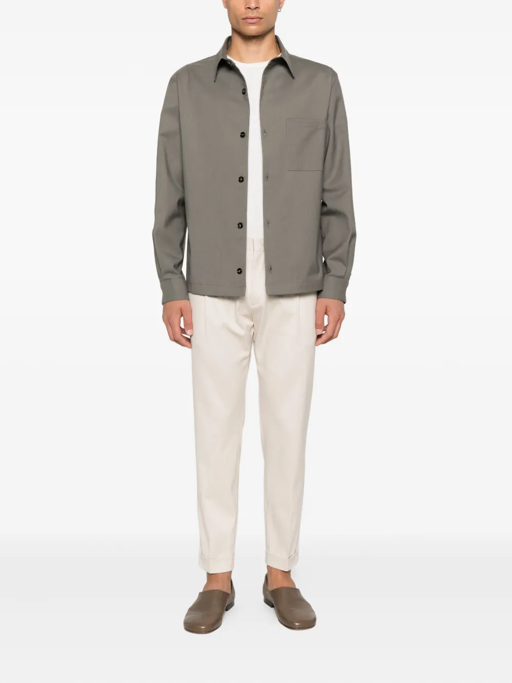 BE ABLE Ricky trousers - Wit