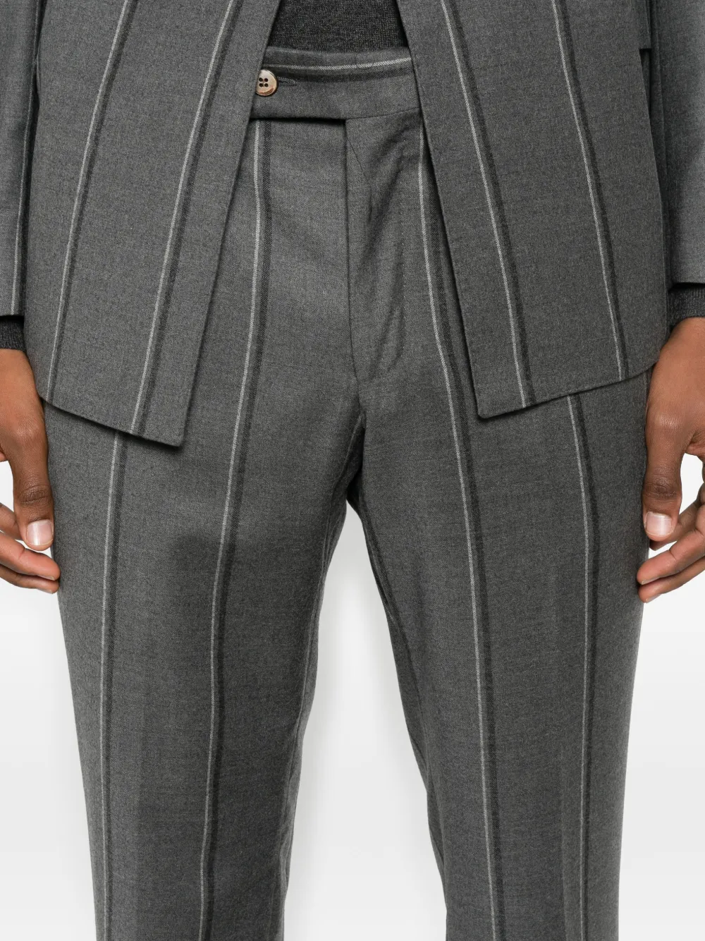 Gabriele Pasini Luigi Bianchi Wool Suit In Gray