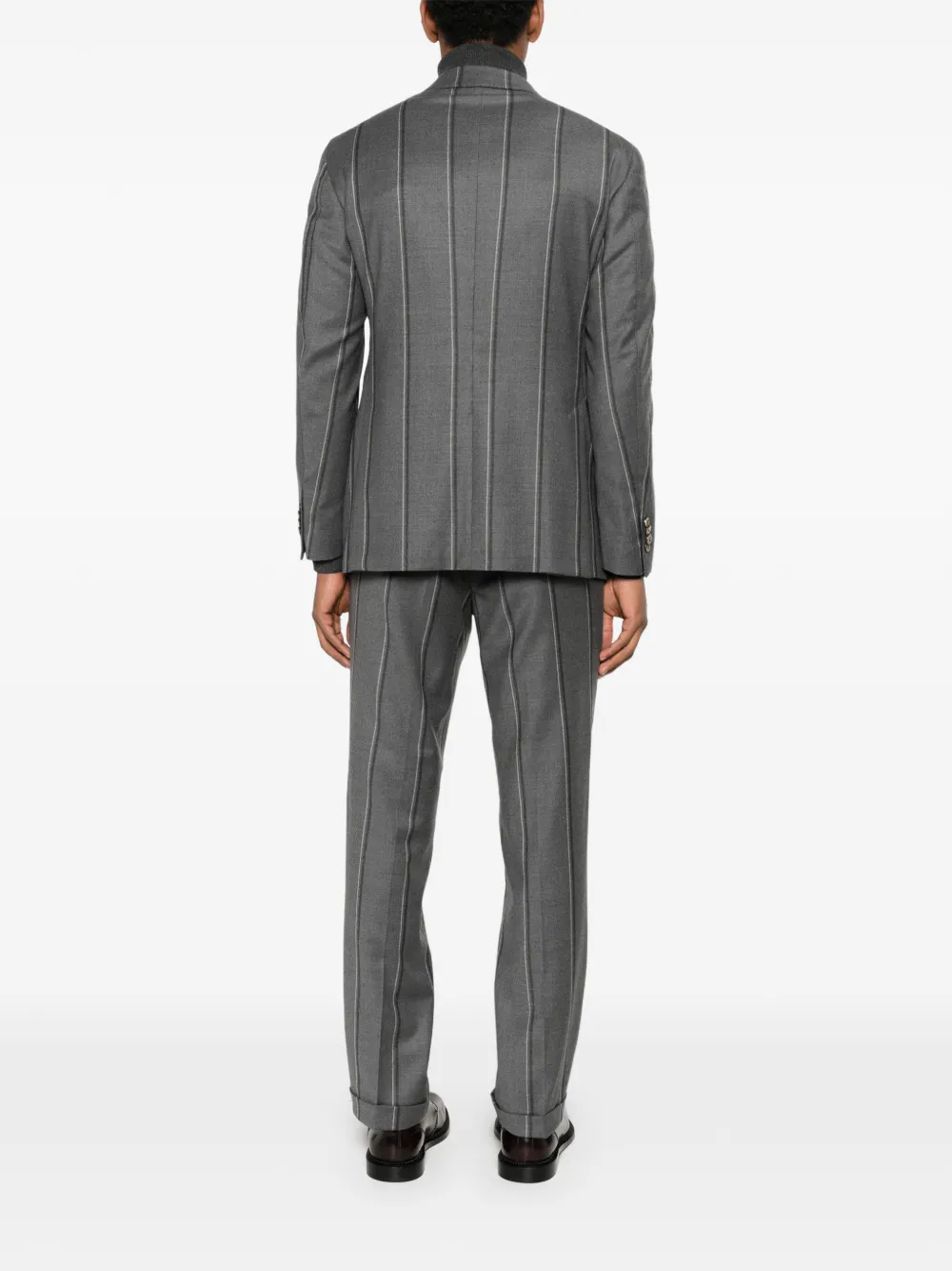 Gabriele Pasini Luigi Bianchi Wool Suit In Gray