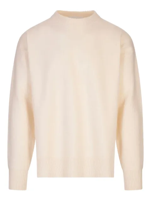 Jil Sander suéter con cuello redondo