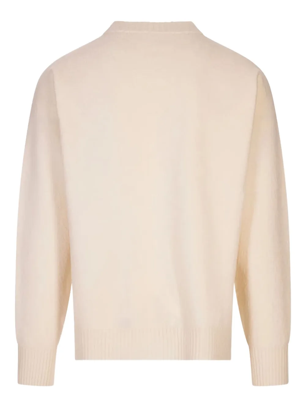 Jil Sander crew-neck wool jumper - Beige
