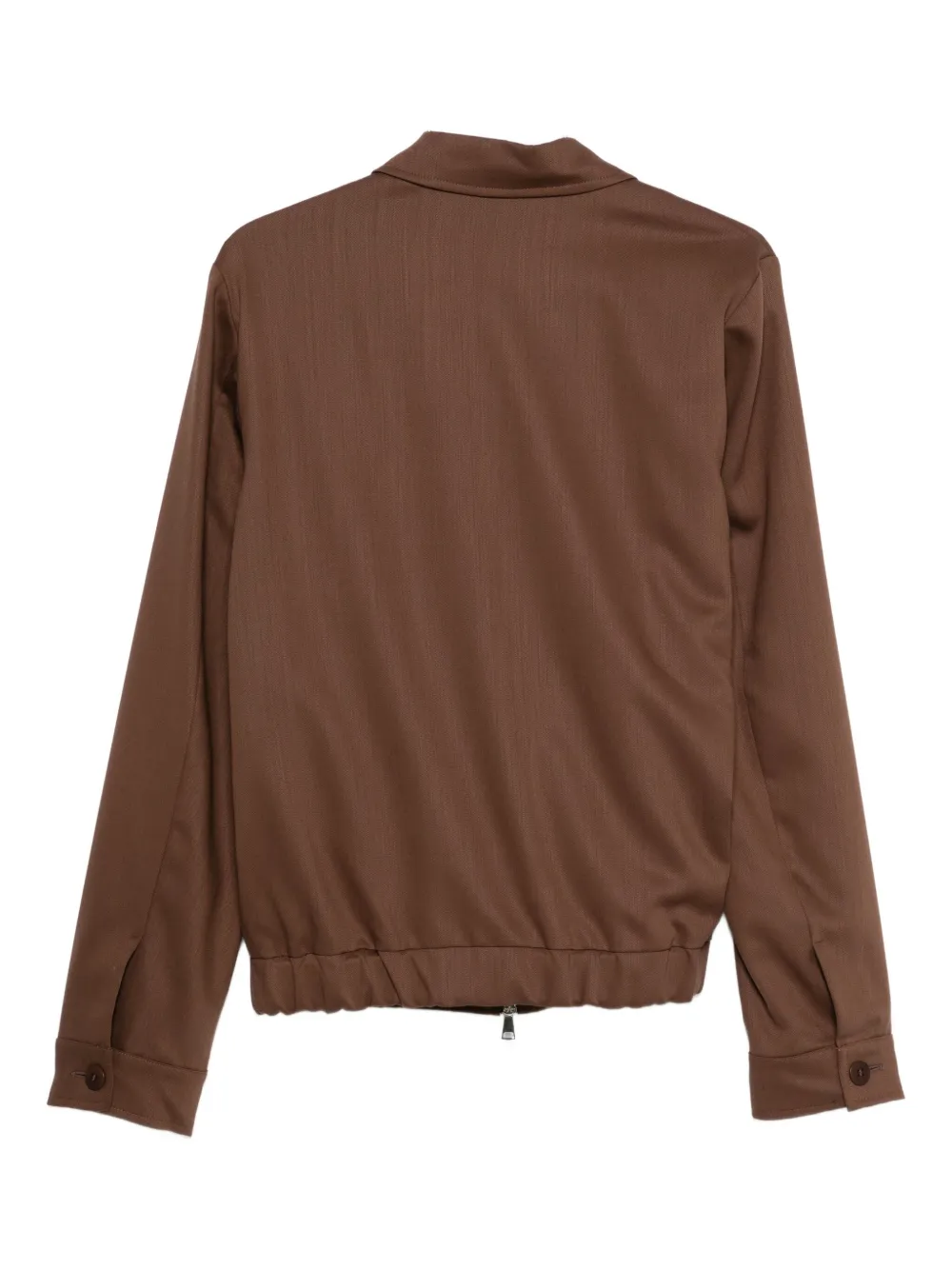 Costumein zip-front collared shirt jacket | Shirt Jackets | Image 2