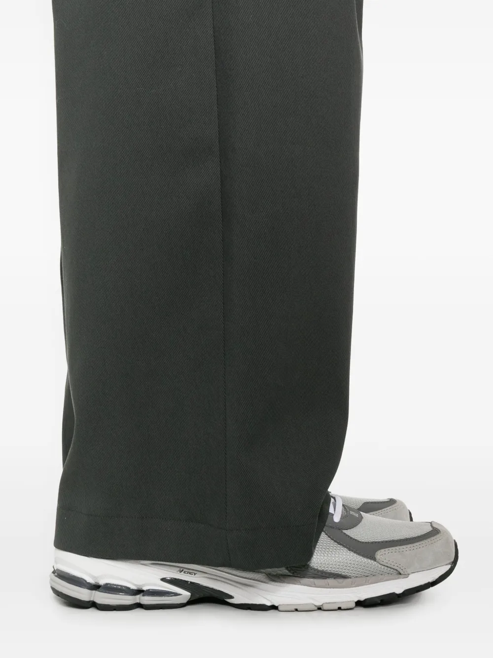 FEDERICO CINA Broek met trekkoordtaille Zwart