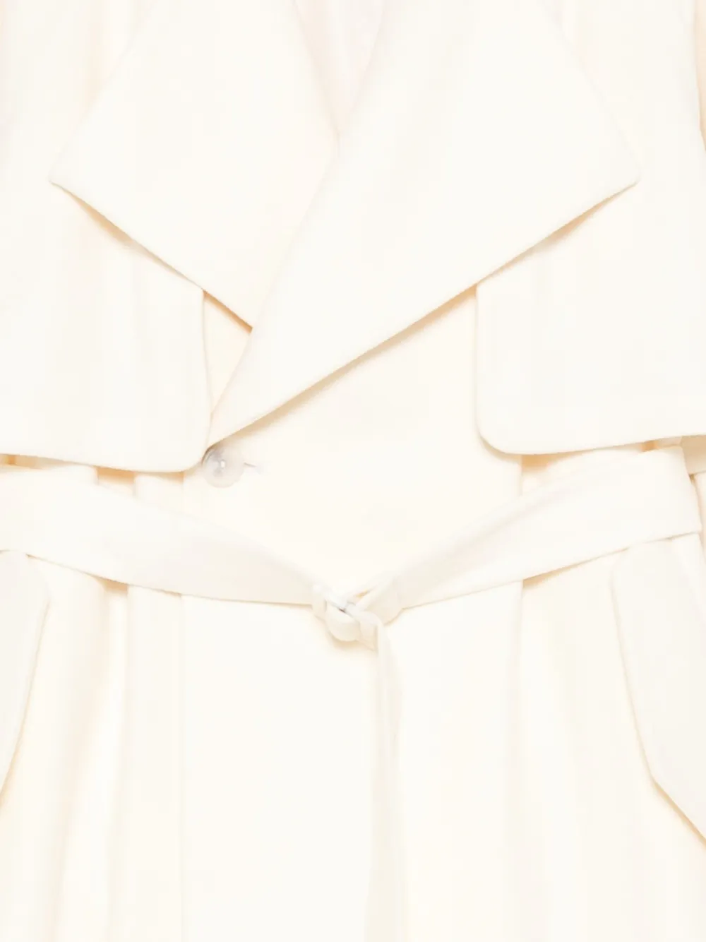 Hevo Mariotto jas met ceintuur Wit