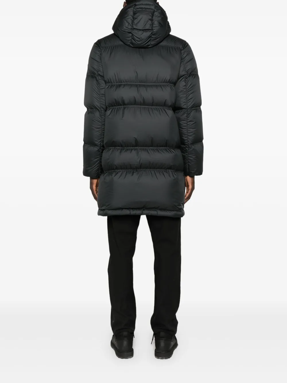 Colmar Gewatteerde jas met capuchon Zwart