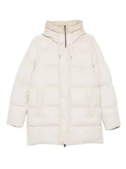 Herno hooded quilted coat