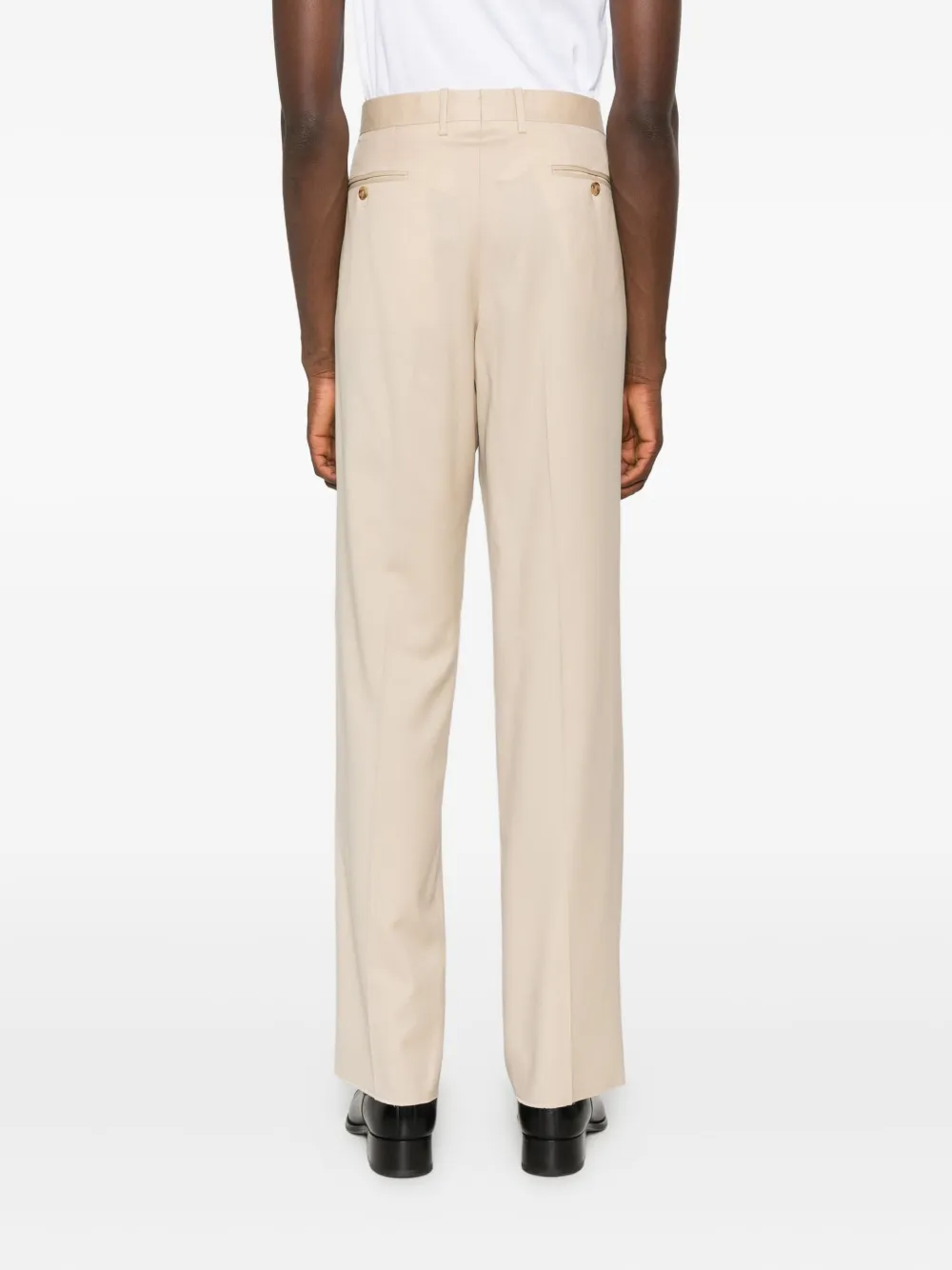 Lardini Straight broek Beige