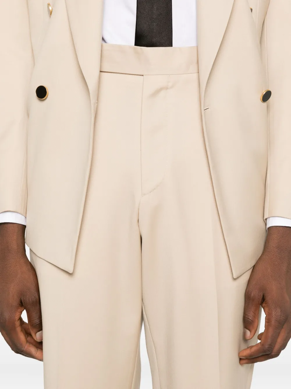 Lardini Straight broek Beige