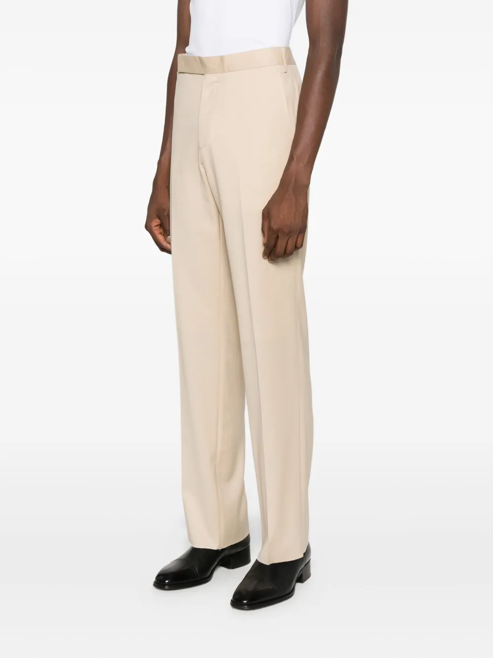 Lardini Straight broek Beige