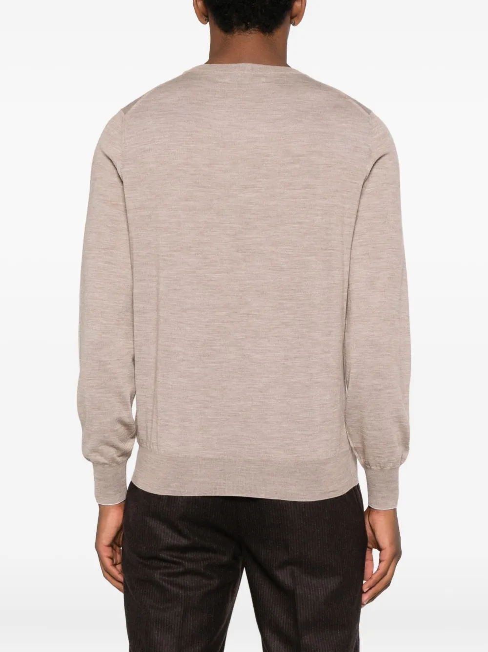 Brunello Cucinelli Cashmere Sweater In Neutral