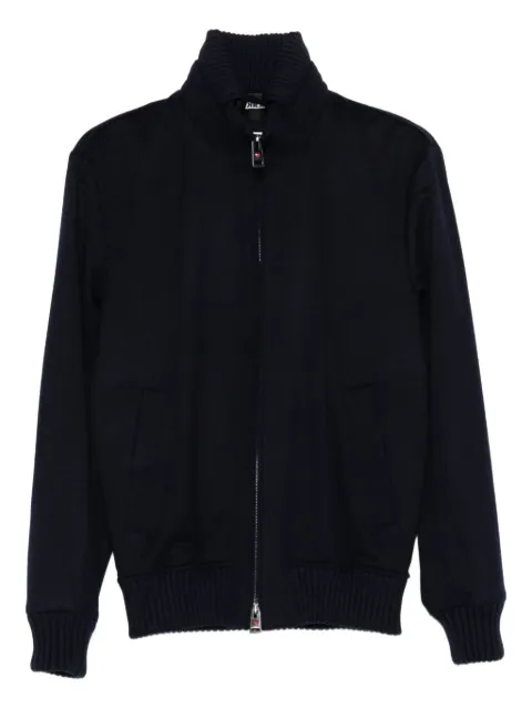 Kired ribbed-knit zip-up jacket