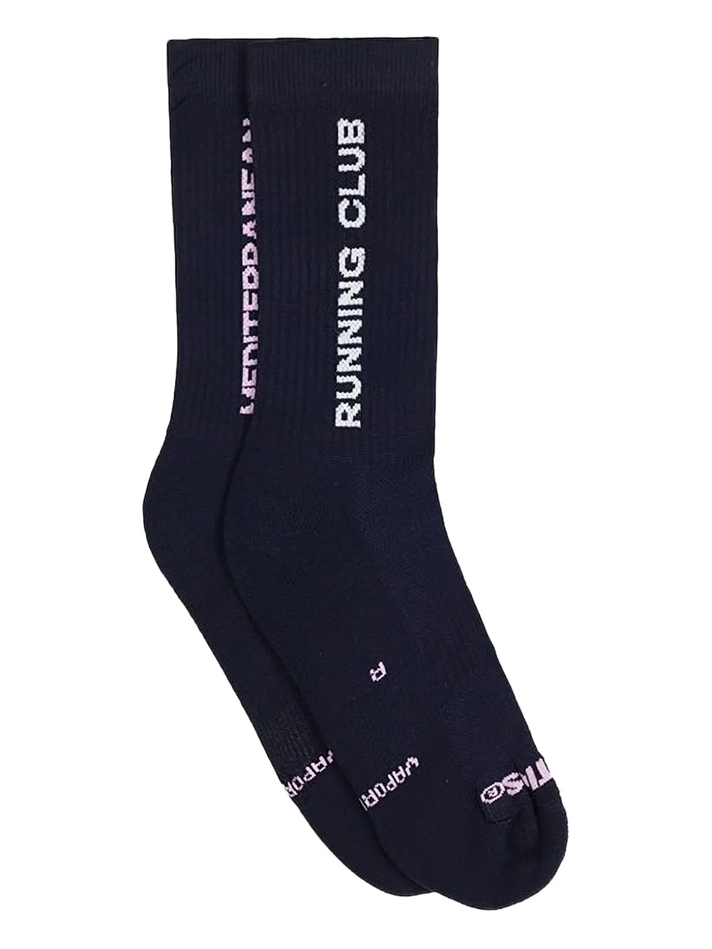 Peaufine Athletics Mediterranean Running Club crew socks | Blue | Image 1