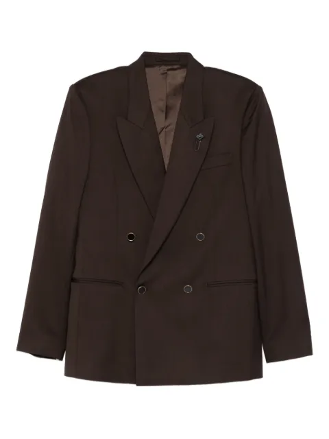Lardini double-breasted jacket