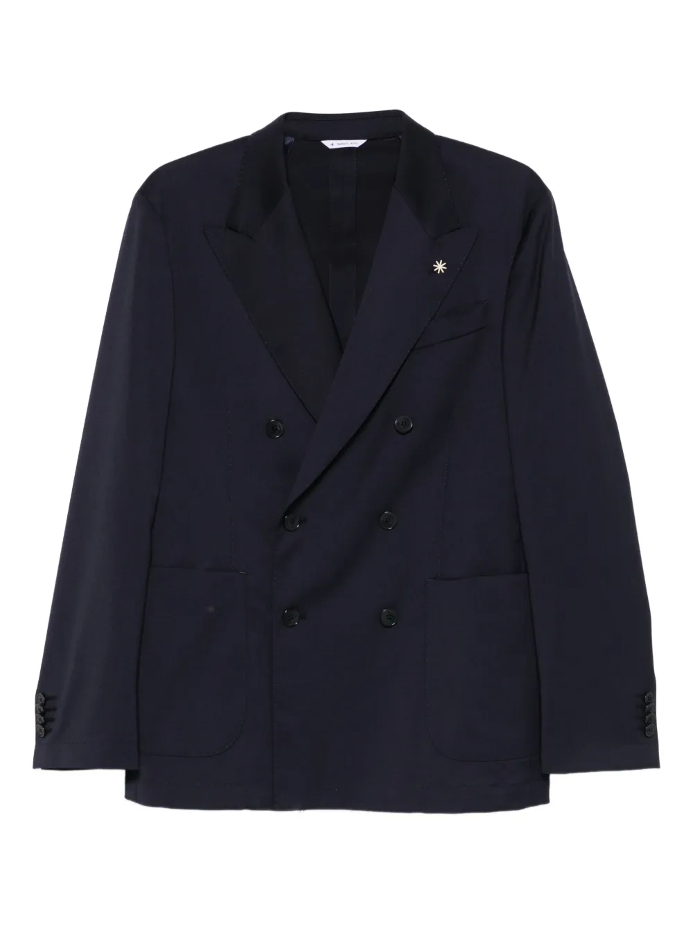 Manuel Ritz double-breasted suit - Blu