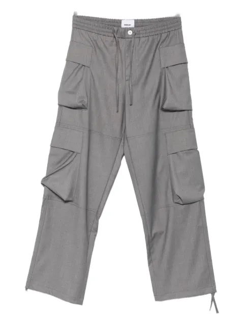 Bonsai mélange-effect cargo trousers