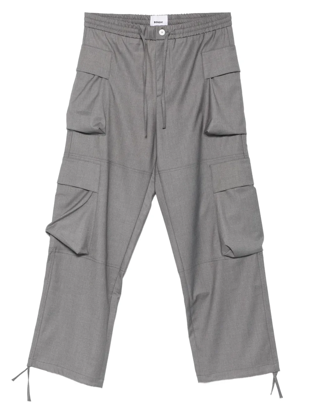 Bonsai Calça cargo com efeito mescla | Cinza | Image 1
