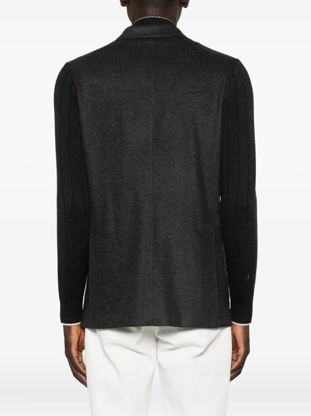 Eleventy Blazer met enkele rij knopen Grijs