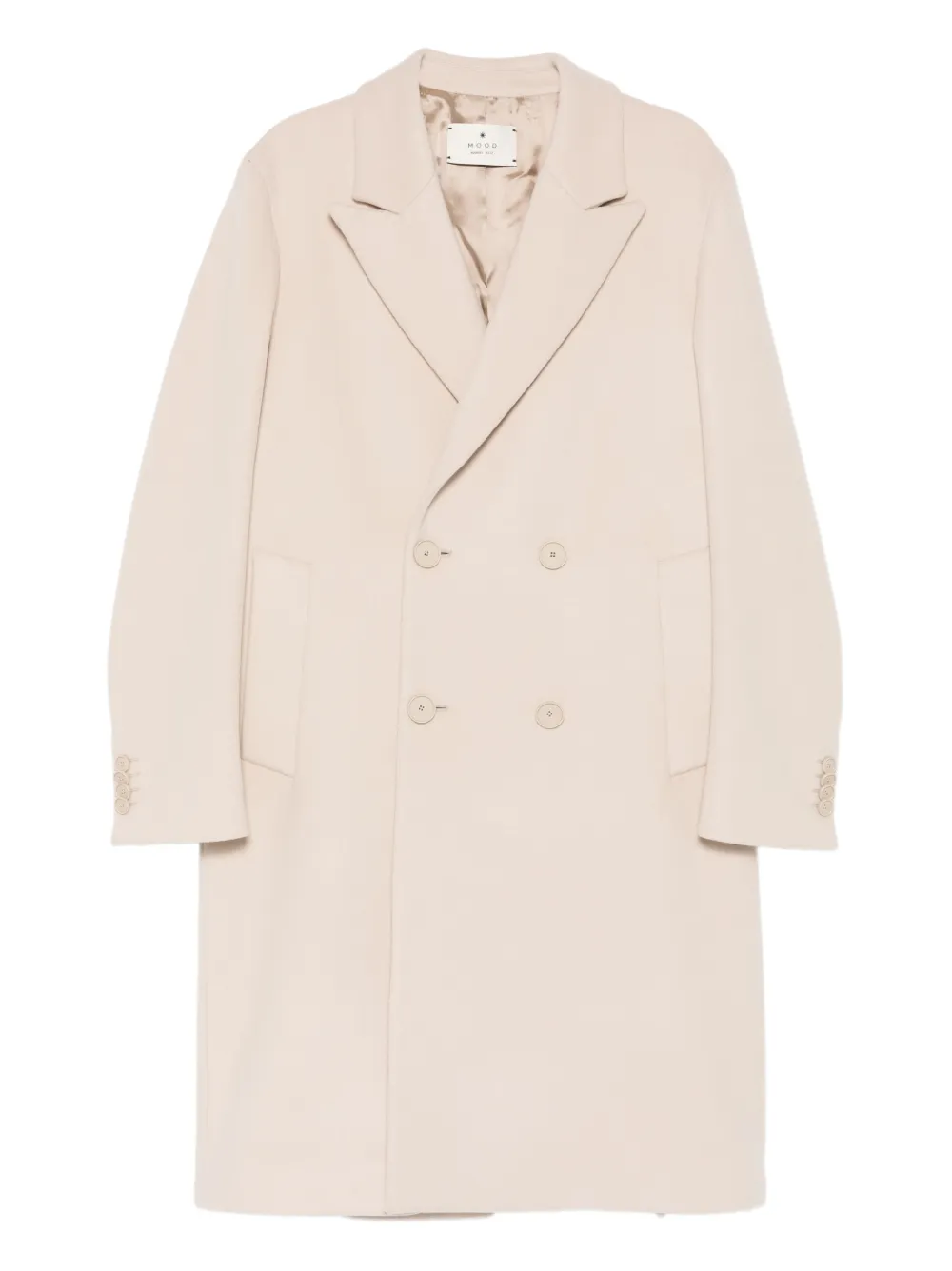 Manuel Ritz Double-breasted Coat | Neutrals | Image 1