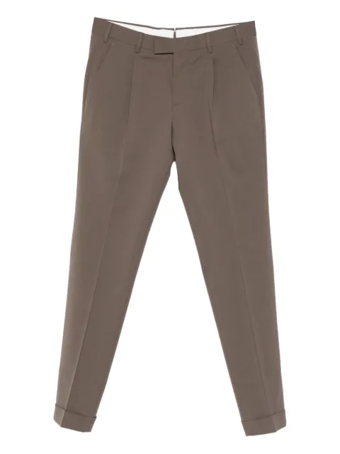 PT Torino pleated cuff trousers