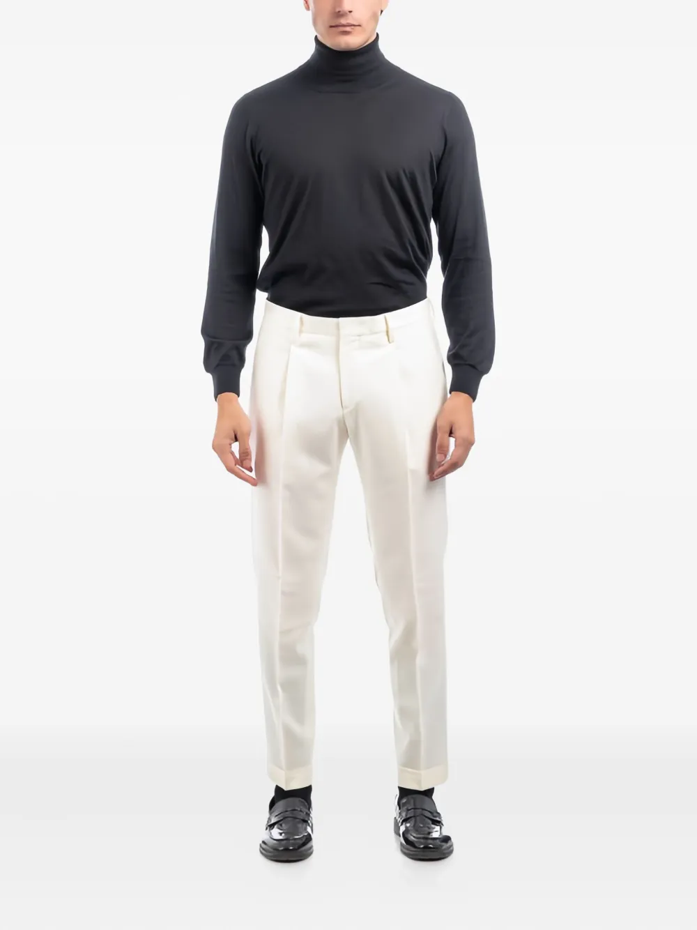 Briglia 1949 pleated trousers - Beige