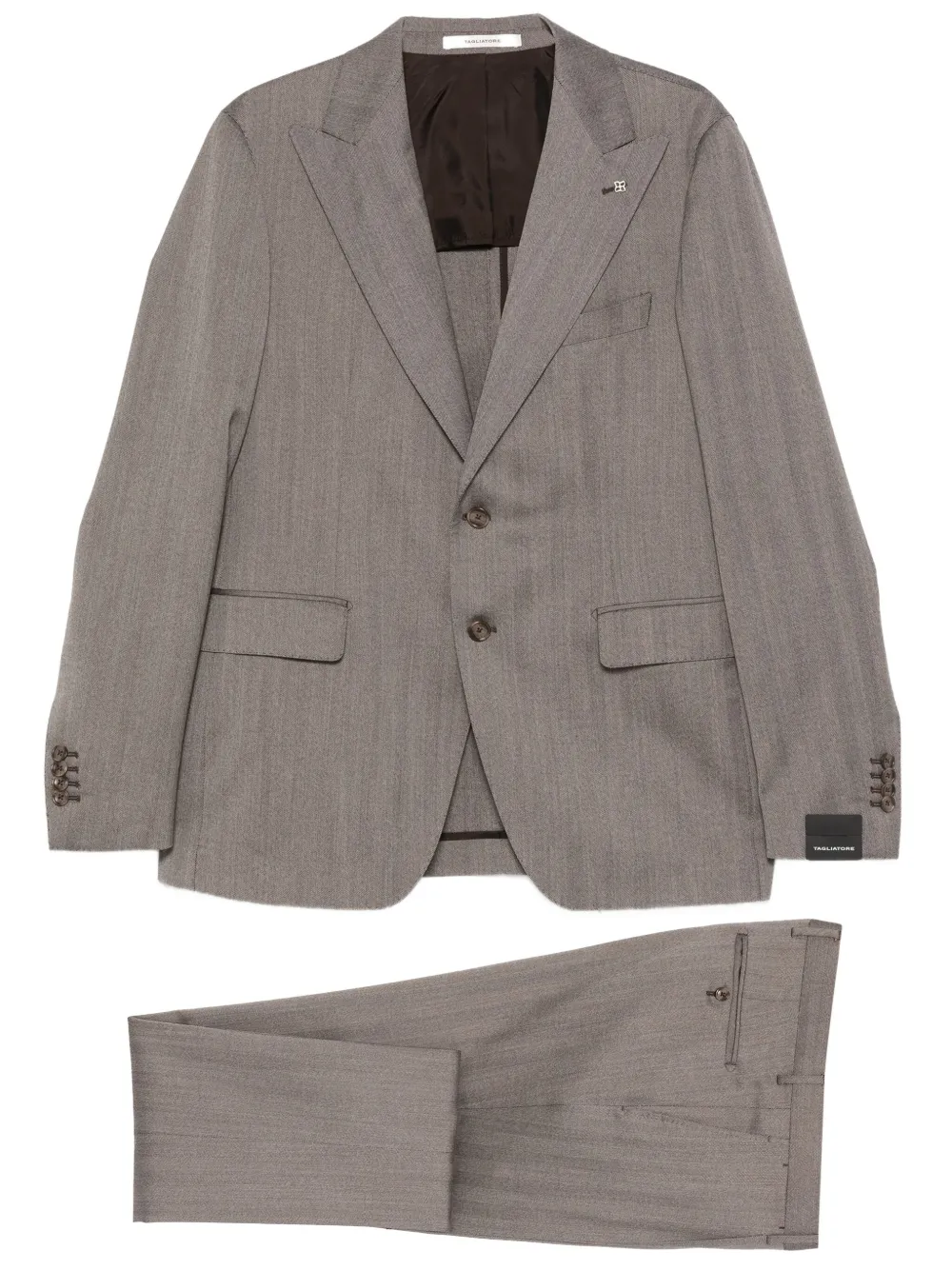 Tagliatore traje con botones | marrón | Image 1