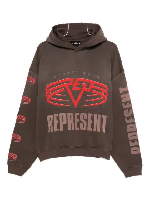 Represent sudadera con capucha y estampado gráfico