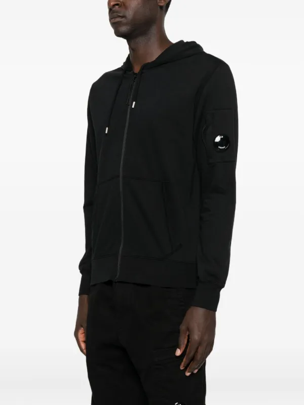C.P. Company ジップアップ パーカー | ブラック | FARFETCH JP