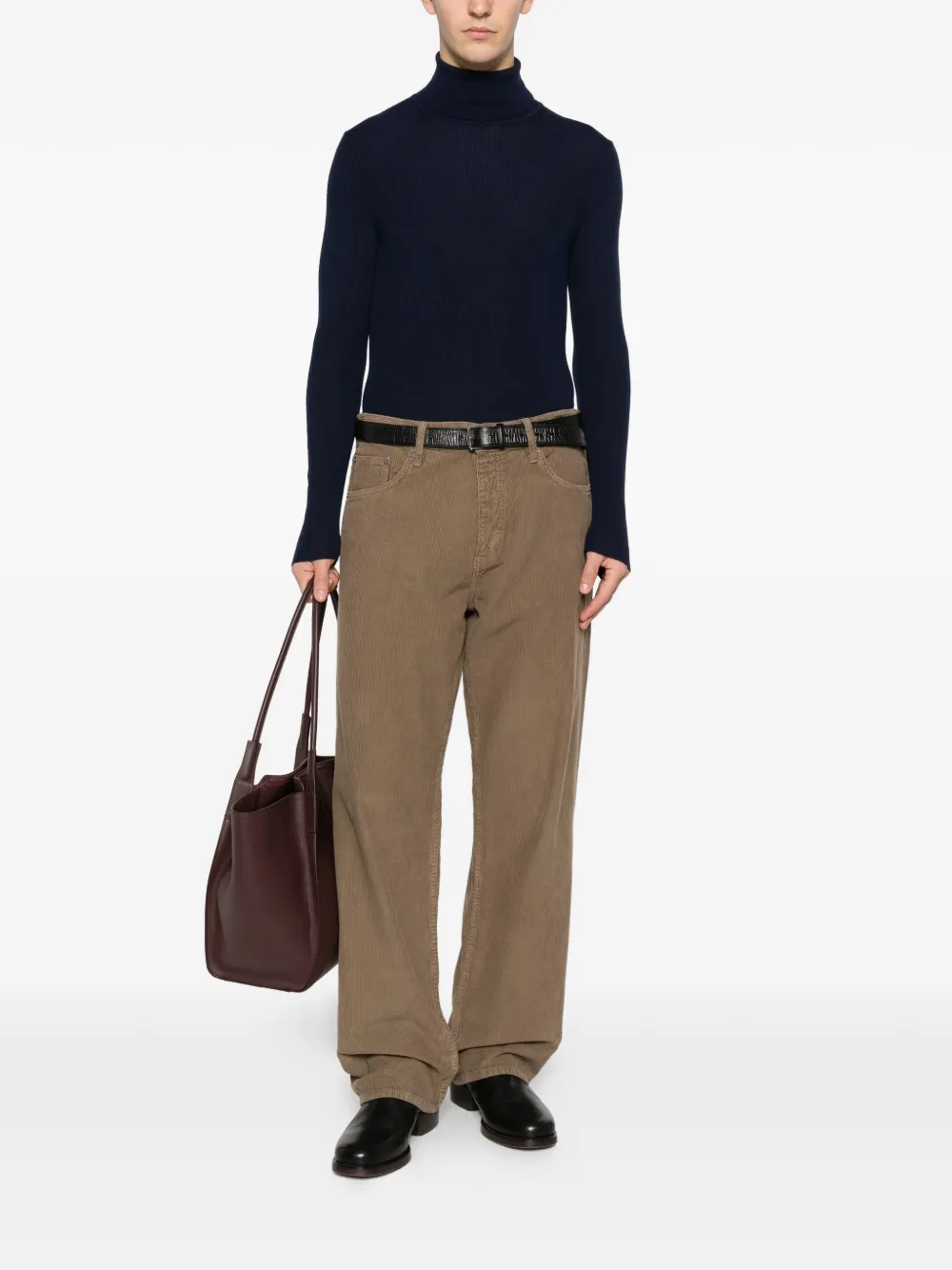 Sunflower roll-neck sweater - Blauw